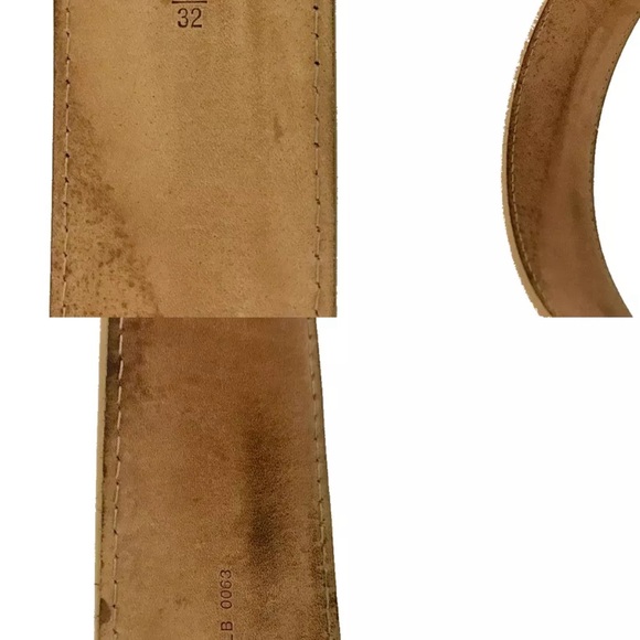 Authentic Louis Vuitton Ceinture Jeans Leather 80cm Mens Belt - Picture 6 of 8